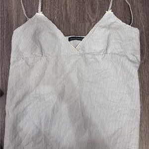 Brandy Melville light blue Striped Camisole